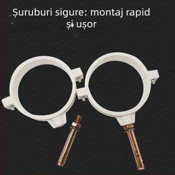 Colier pentru conducte din oțel inoxidabil cu coadă plată pentru drenaj — Yu Ye