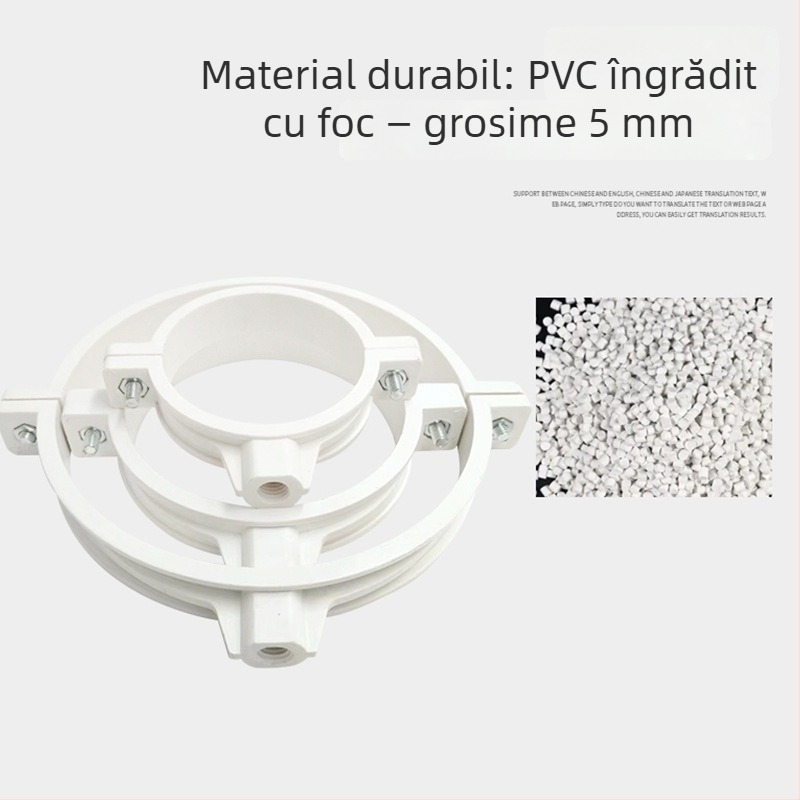 Colier pentru conducte din oțel inoxidabil cu coadă plată pentru drenaj — Yu Ye