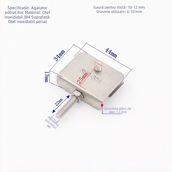 Rulment pentru duș cu ușă glisantă din sticlă - roată din oțel lărgită, hardware de compartimentare (Domeniu de aplicare: Altul; Brand: Altul)