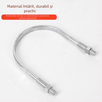 Clemă în formă de U pentru stâlpi electrici, aplicaţie în inginerie electrică, marcă Alte