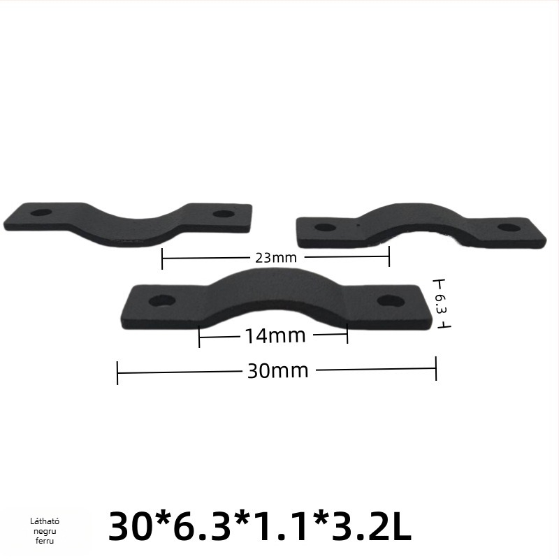 Clemă pentru cabluri, design metalic tip punte pentru fixarea cablurilor