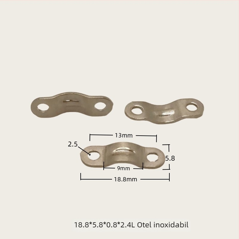 Clemă pentru cabluri, design metalic tip punte pentru fixarea cablurilor