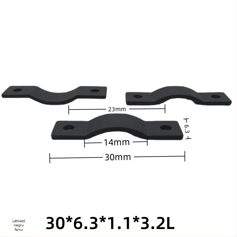 Clemă pentru cabluri, design metalic tip punte pentru fixarea cablurilor