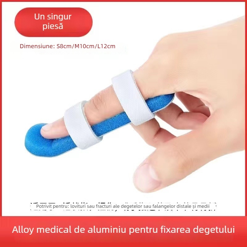Șină deget, fixator pentru mână, aliaj de aluminiu, Model 123