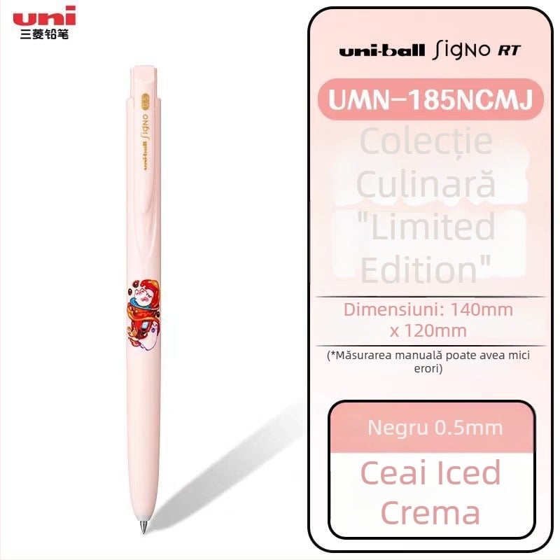 Pix gel Uni Mitsubishi UMN-155, cerneală pe bază de apă, vârf 0,38 mm, neșters