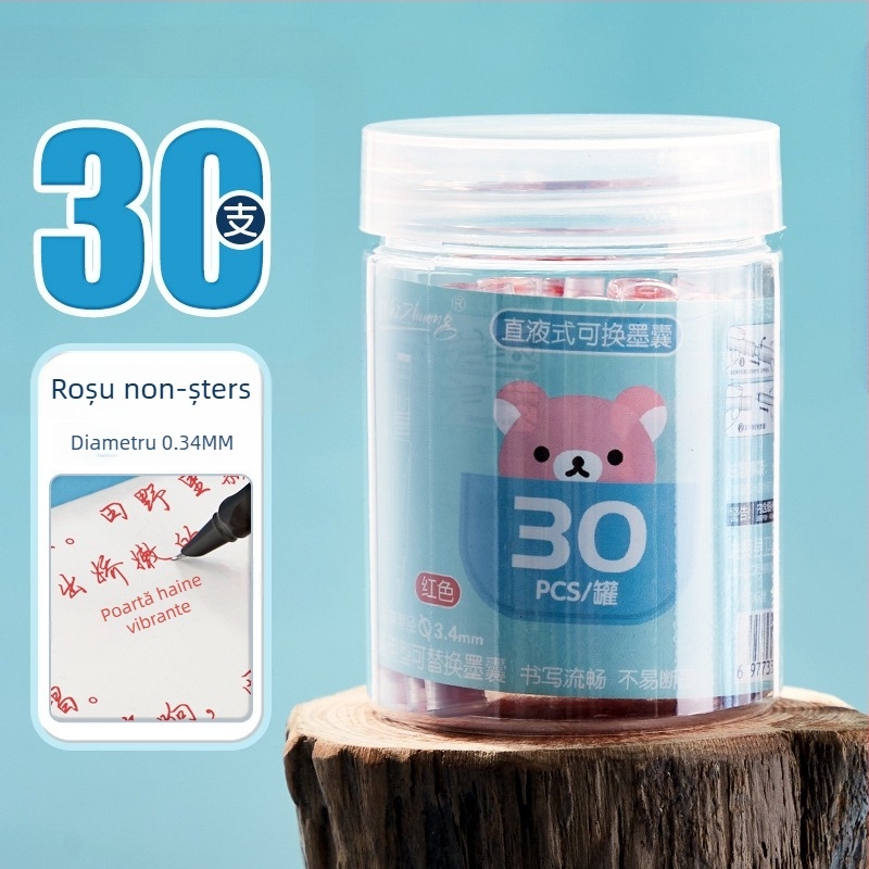 Refil sac cerneală pentru pix, Weizhuang; plastic; ambalaj în cutie; pentru înlocuirea sacului de cerneală al pixului