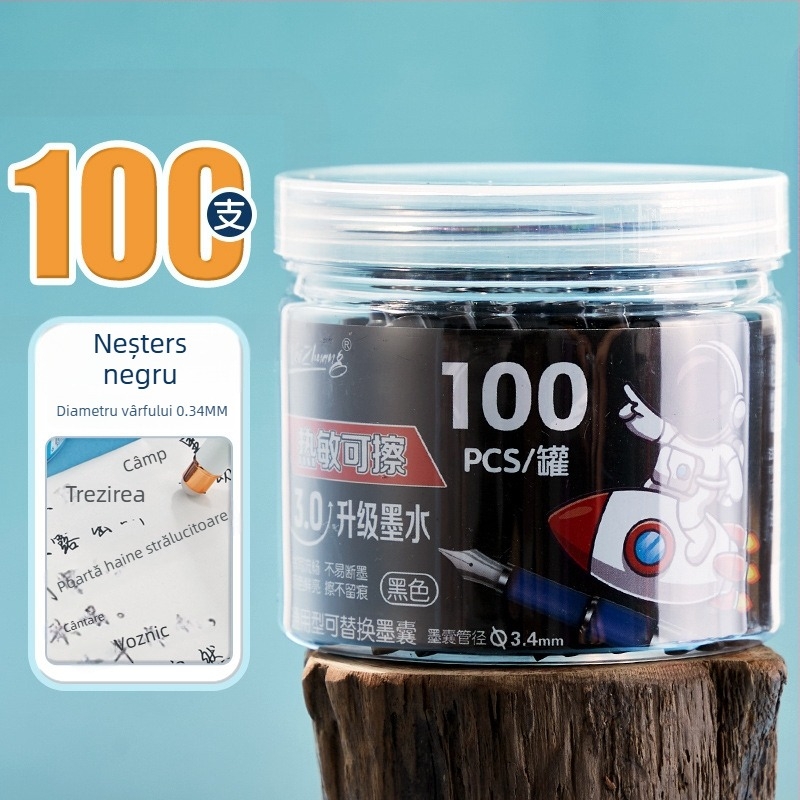 Refil sac cerneală pentru pix, Weizhuang; plastic; ambalaj în cutie; pentru înlocuirea sacului de cerneală al pixului