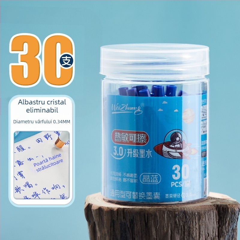 Refil sac cerneală pentru pix, Weizhuang; plastic; ambalaj în cutie; pentru înlocuirea sacului de cerneală al pixului