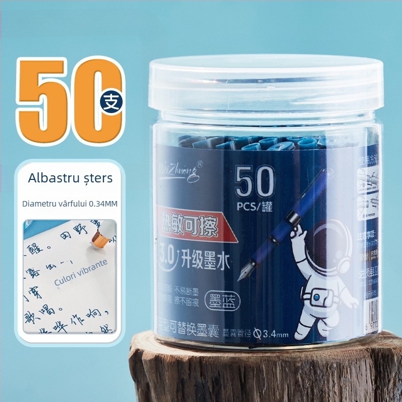 Refil sac cerneală pentru pix, Weizhuang; plastic; ambalaj în cutie; pentru înlocuirea sacului de cerneală al pixului