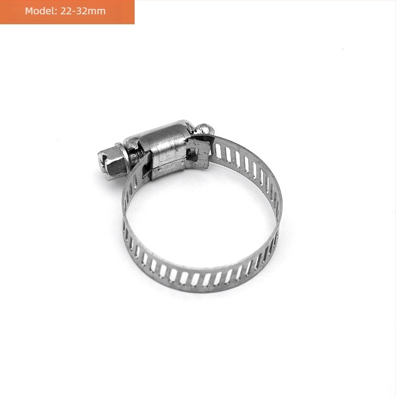 Colier furtun din oțel inoxidabil 201, stil american, pentru conducte de gaz, diametru nominal 10-200 mm