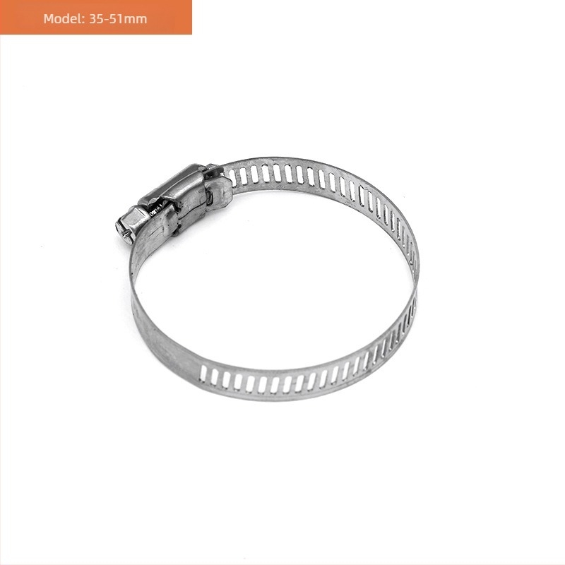 Colier furtun din oțel inoxidabil 201, stil american, pentru conducte de gaz, diametru nominal 10-200 mm