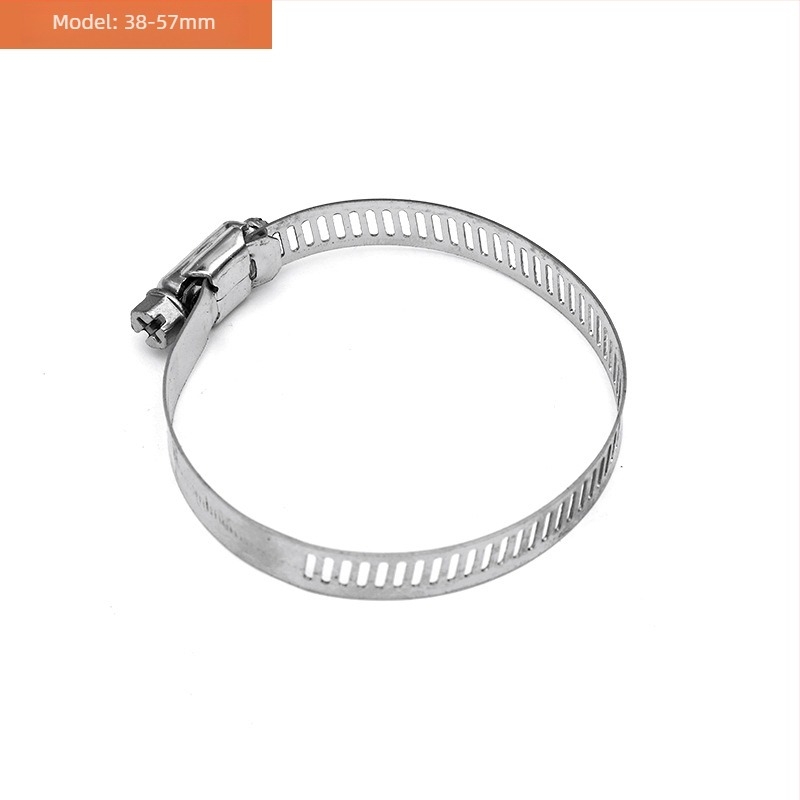 Colier furtun din oțel inoxidabil 201, stil american, pentru conducte de gaz, diametru nominal 10-200 mm