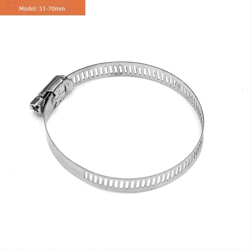 Colier furtun din oțel inoxidabil 201, stil american, pentru conducte de gaz, diametru nominal 10-200 mm