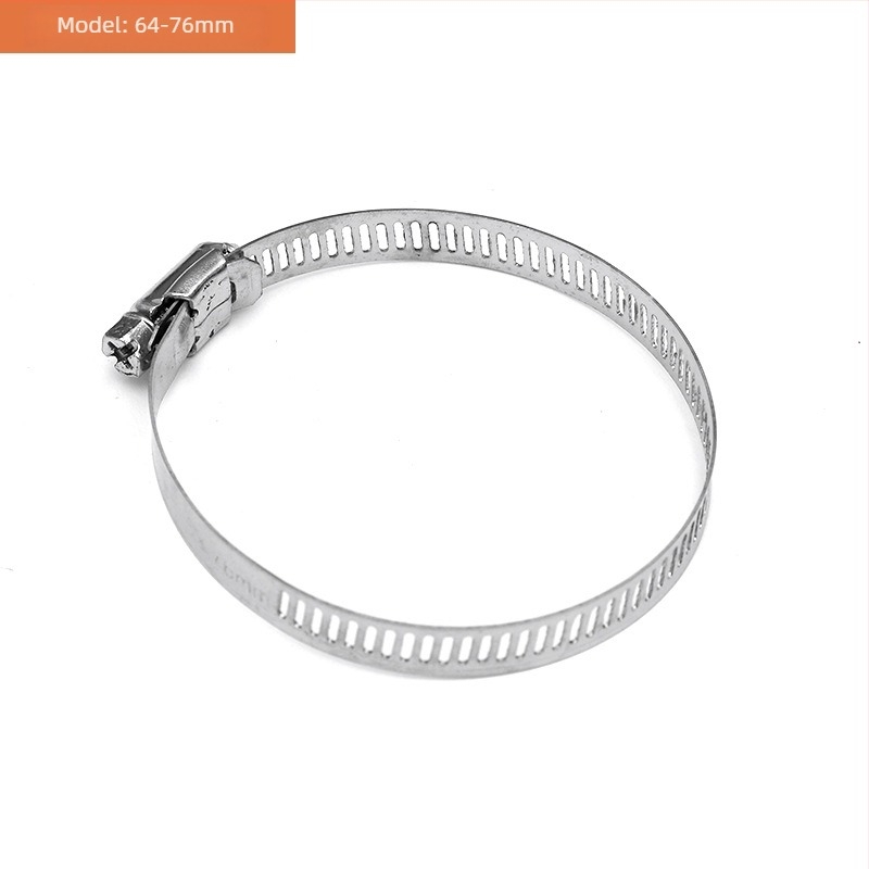 Colier furtun din oțel inoxidabil 201, stil american, pentru conducte de gaz, diametru nominal 10-200 mm