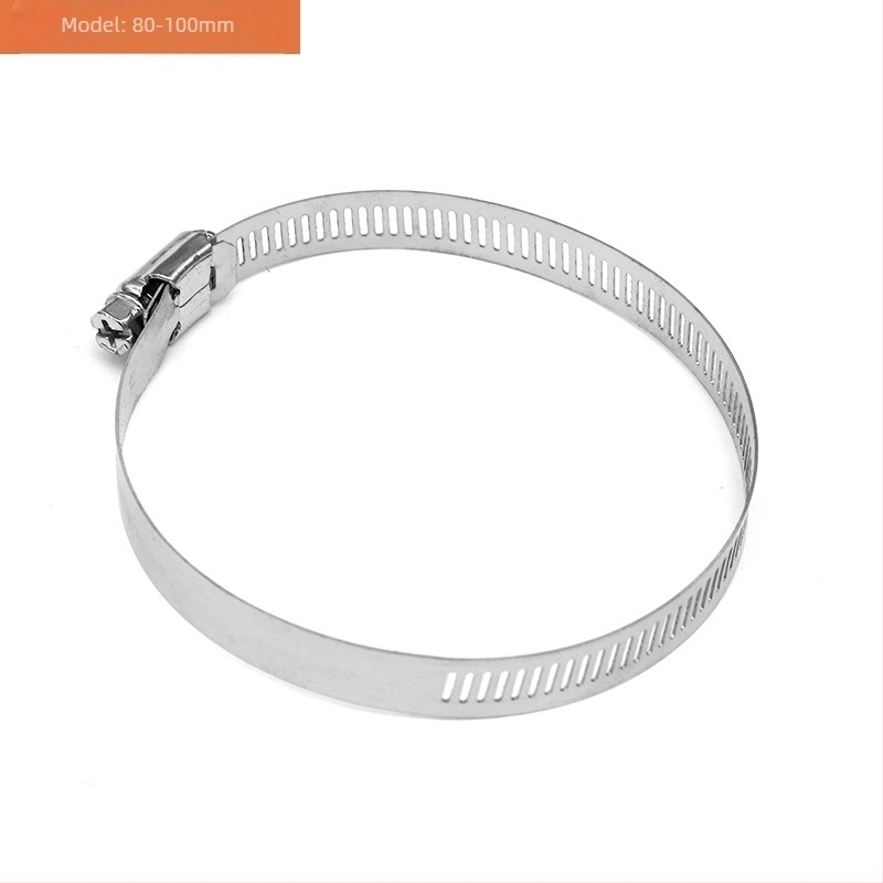 Colier furtun din oțel inoxidabil 201, stil american, pentru conducte de gaz, diametru nominal 10-200 mm