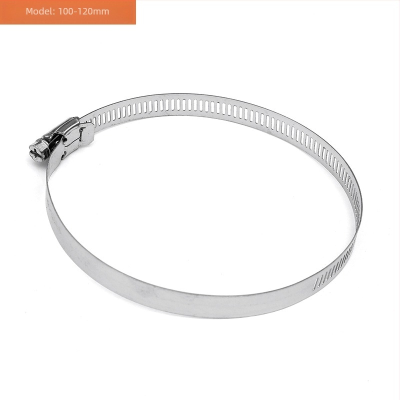 Colier furtun din oțel inoxidabil 201, stil american, pentru conducte de gaz, diametru nominal 10-200 mm