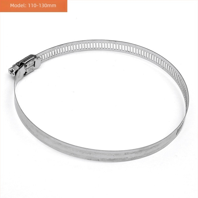 Colier furtun din oțel inoxidabil 201, stil american, pentru conducte de gaz, diametru nominal 10-200 mm