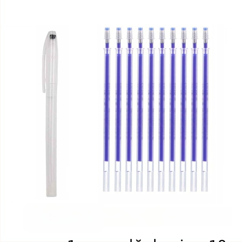 DD Refill pentru cusut haine, Stilou de ștergere la temperatură înaltă, Corp din plastic, Lățime linie 0.7 mm