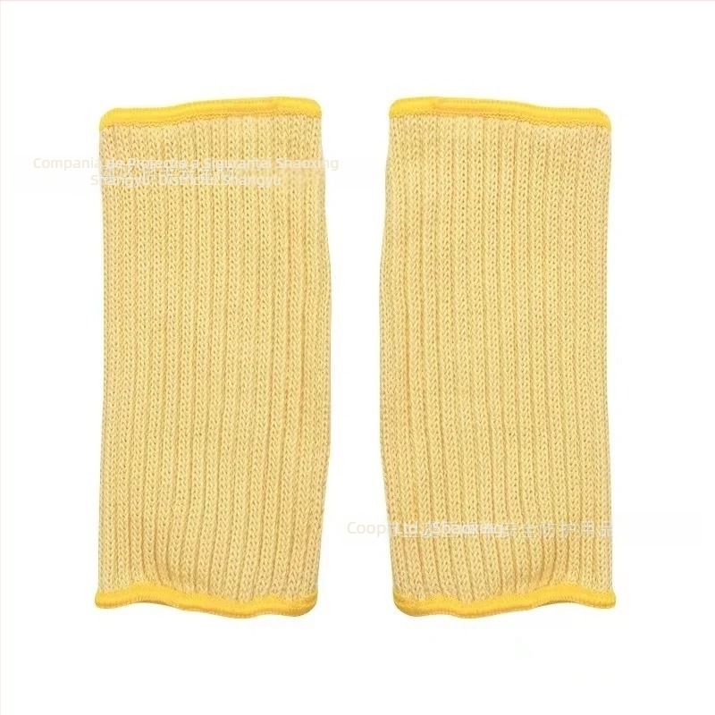 Runfeng aramid 1414 manșete anti-tăiere, cu izolație termică, durabile pentru bucătărie, grădină și industrie a sticlei