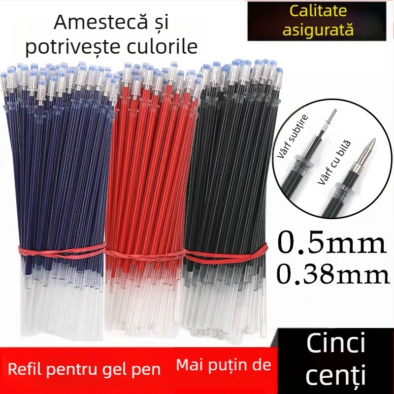 Refill pentru stilou neutru, cerneală pe bază de apă, model 1