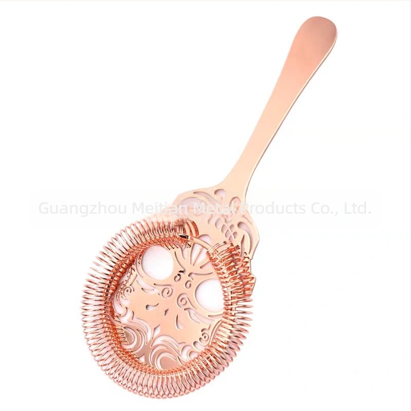 Filtru de gheață pentru cocktail din oțel inoxidabil, Nuobaichen, 91 g, lansat în 2022, ambalaj unic