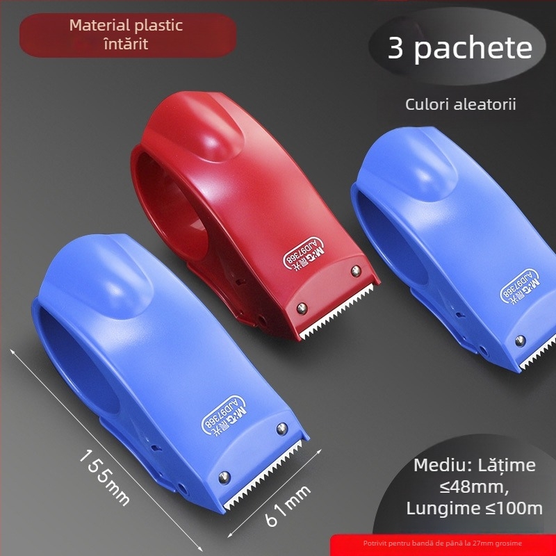 Mașină de sigilat ambalaje – construcție din plastic; model 1; lățime bandă până la 48 mm