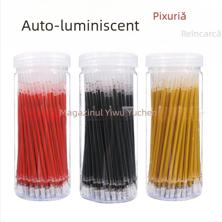 Flash Refill - Refil din plastic pentru pix neutru (Model: Flash Refill; Material: Plastic; Tip: Refill)