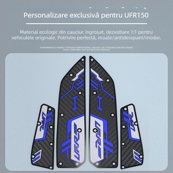 Tampoane din cauciuc pentru Haojue UFR150, accesorii rezistente la uzură pentru pedale de motocicletă, montaj fără deteriorări