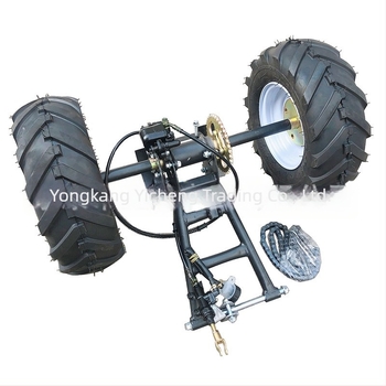 Kit axă spate ATV AO GE cu disc și anvelopă off-road