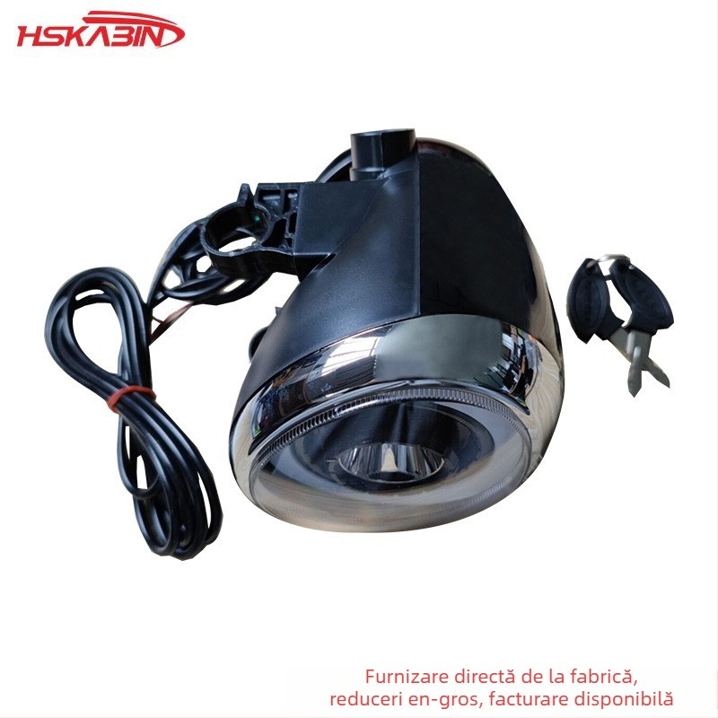KB Angel Eye LED far pentru motocicleta Harley – Model KB, Iluminare