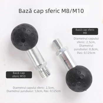 Suport pentru telefon pentru motociclete și vehicule electrice, compatibilitate M8/M10, modelul Qj-002, scop general