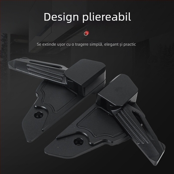 Jie Xuan pedale pliabile din aliaj de aluminiu pentru Vespa, compatibile cu Spring 150 și Sprint 125/150