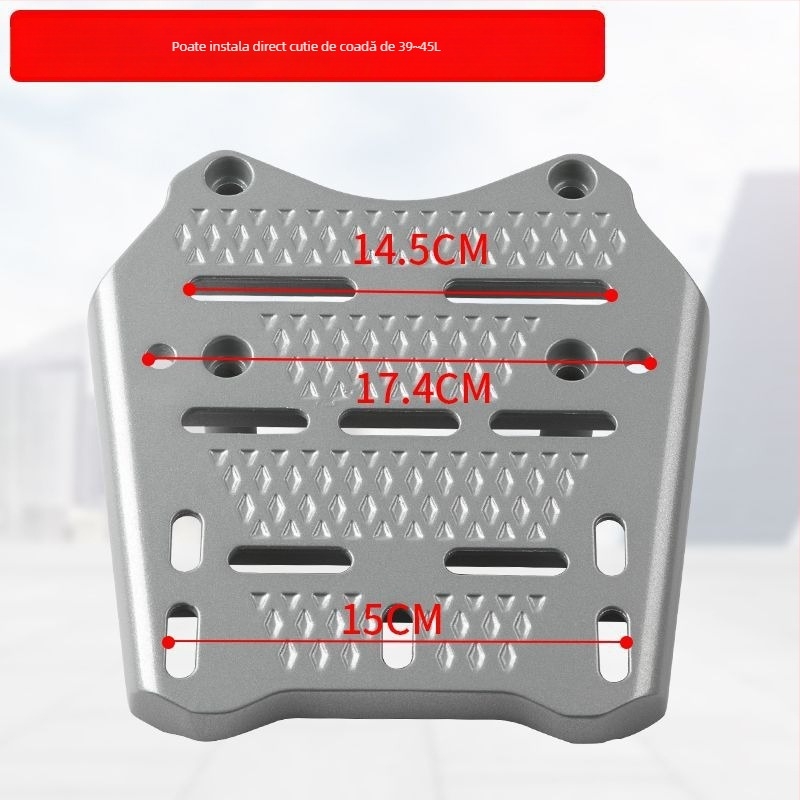 Rack posterior din aliaj de aluminiu și suport pentru cutie pentru motocicleta Honda PCX150/PCX160
