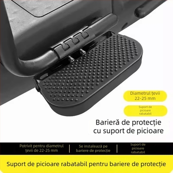 Pedală pliabilă antiderapantă, extinsă, pentru modificări la motocicletă, compatibilă cu scutere electrice, fără găurire necesară