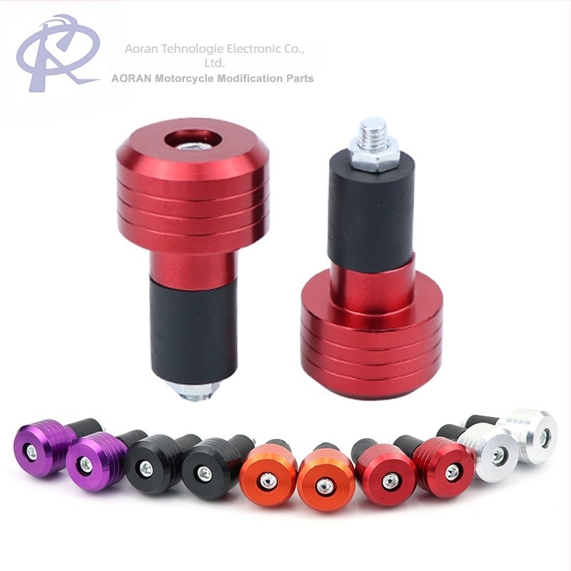 Oran accesorii pentru motocicletă: dop de ghidon și slider de echilibru, din aliaj de aluminiu, rezistent la uzură, pentru toate sezoanele