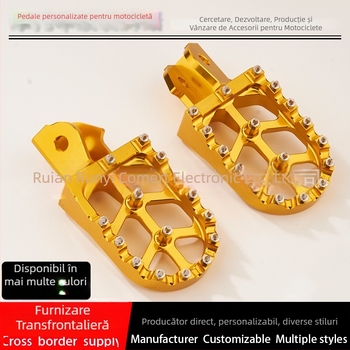 Pedale CNC din aluminiu pentru motocicletă – JT-03, compatibile cu CRF150F și CRF230F