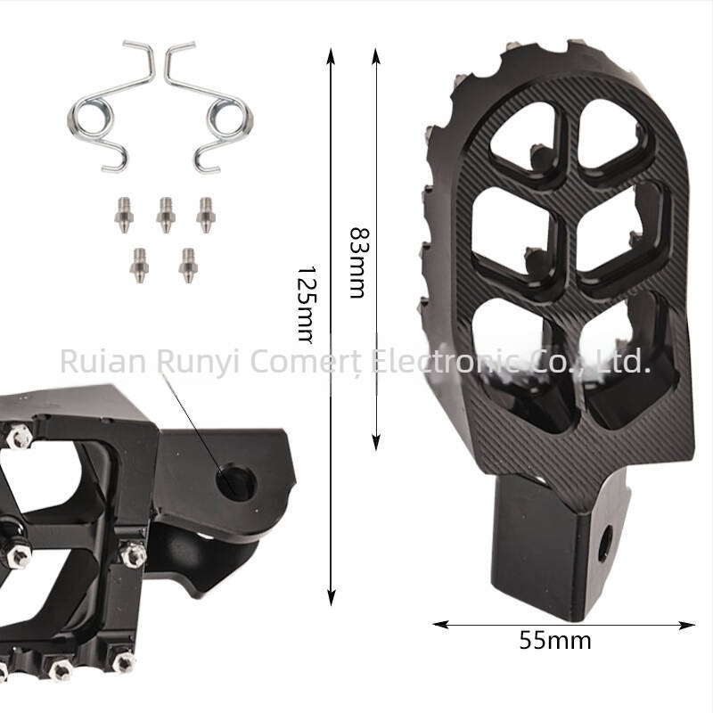Pedale CNC din aluminiu pentru motocicletă – JT-03, compatibile cu CRF150F și CRF230F