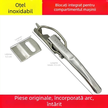 Mâner de încuietoare din oțel inoxidabil pentru compartiment