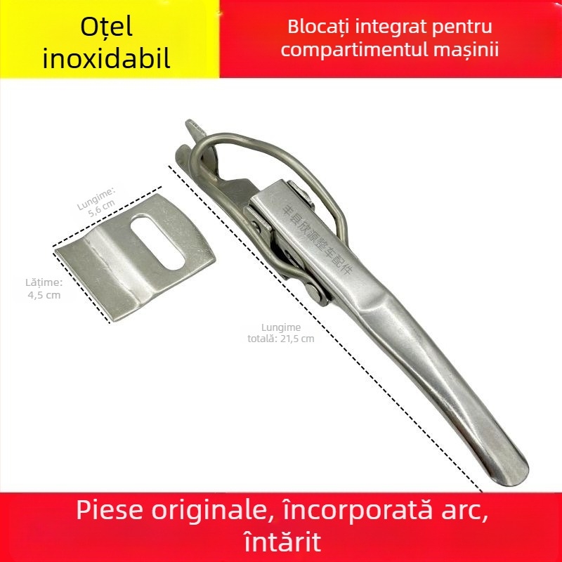 Mâner de încuietoare din oțel inoxidabil pentru compartiment