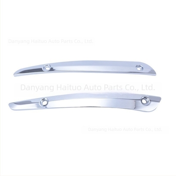 Parbriz Harley Touring: șine metalice decorative, model HT-MTHAPH0034-2