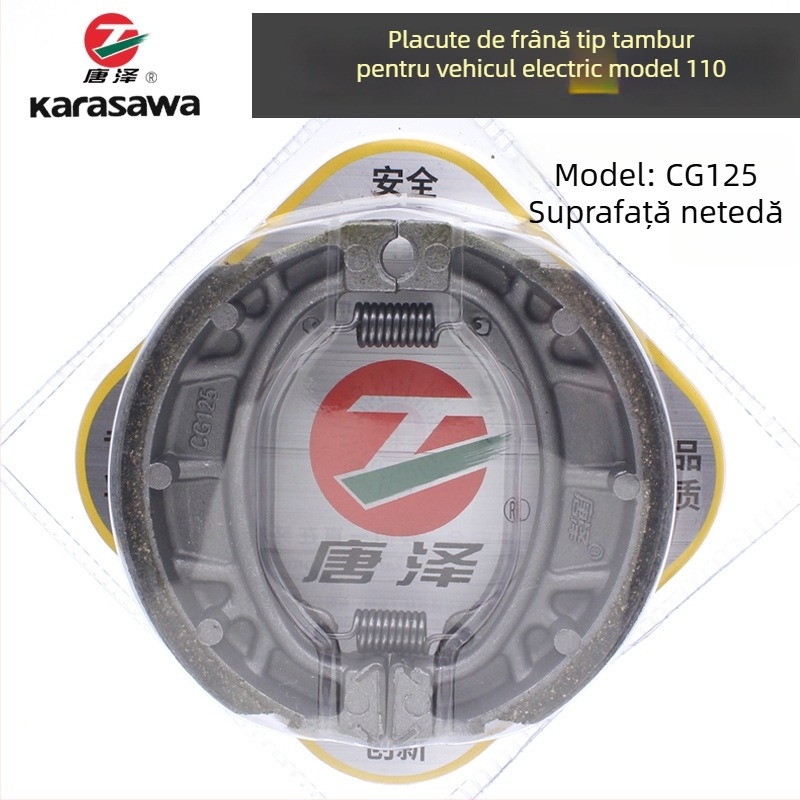 Bloc de frână CG125 – universal față și spate, din aluminiu, tip 110