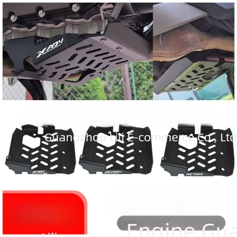 Cap protecție motor și protecție șasiu pentru Honda NC750X 17-23 și Honda X-ADV750 17-23, aliaj de aluminiu