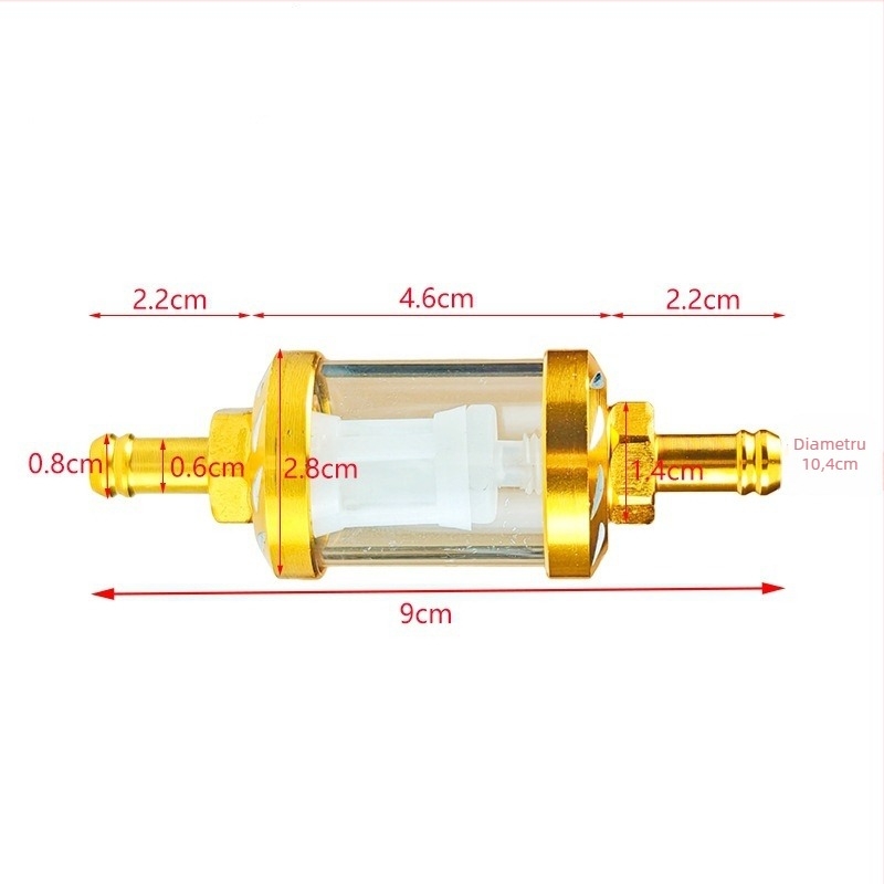 Cupă de filtru ulei pentru motociclete - XGS-GLQ universal, filtru de combustibil