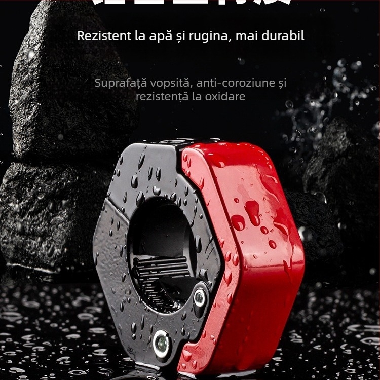 Umeraș pentru cadrul de bicicletă/motocicletă pentru depozitare — material din mătase cu model floral, Thick and Clear