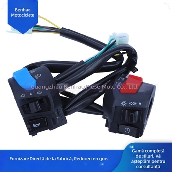 Comutator de ghidon pentru motocicletă și tricicletă – compatibil CG125/Loncin 125/150/200