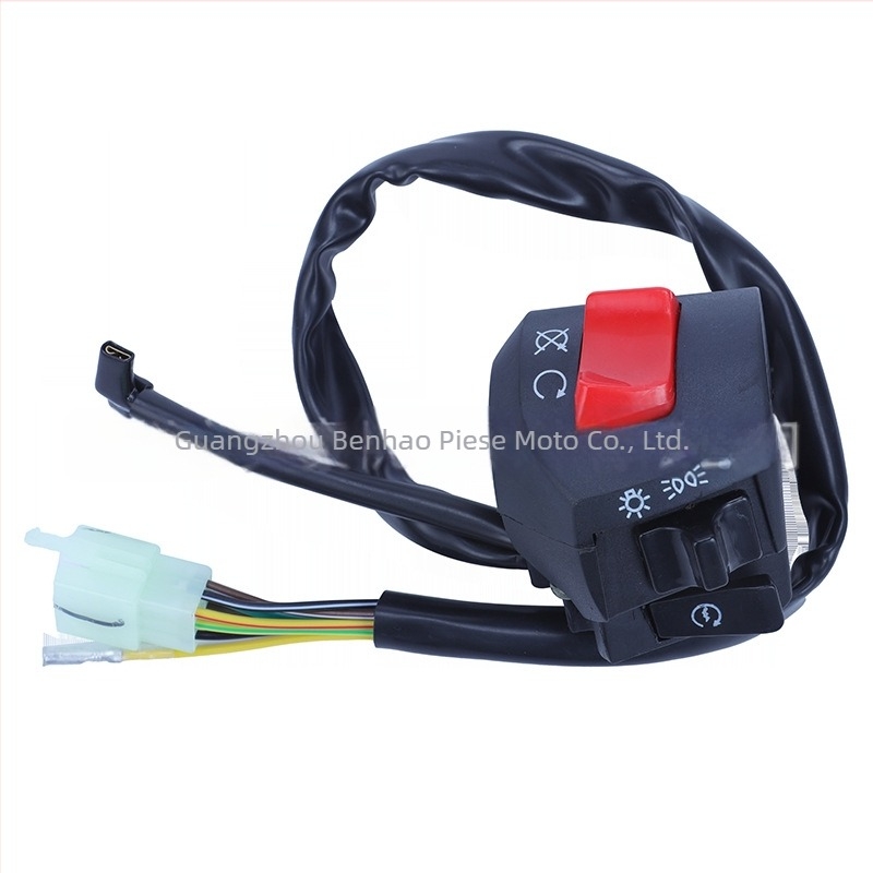 Comutator de ghidon pentru motocicletă și tricicletă – compatibil CG125/Loncin 125/150/200