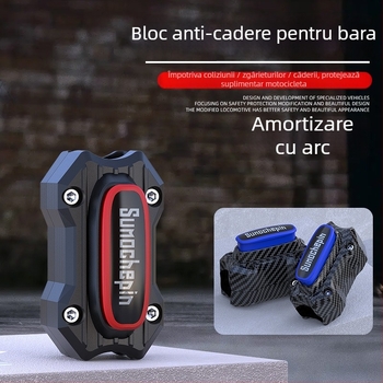 Tampon din cauciuc anti-coliziune pentru motociclete și vehicule electrice – bloc de protecție, marca Speed motorcycle products