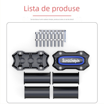 Tampon din cauciuc anti-coliziune pentru motociclete și vehicule electrice – bloc de protecție, marca Speed motorcycle products
