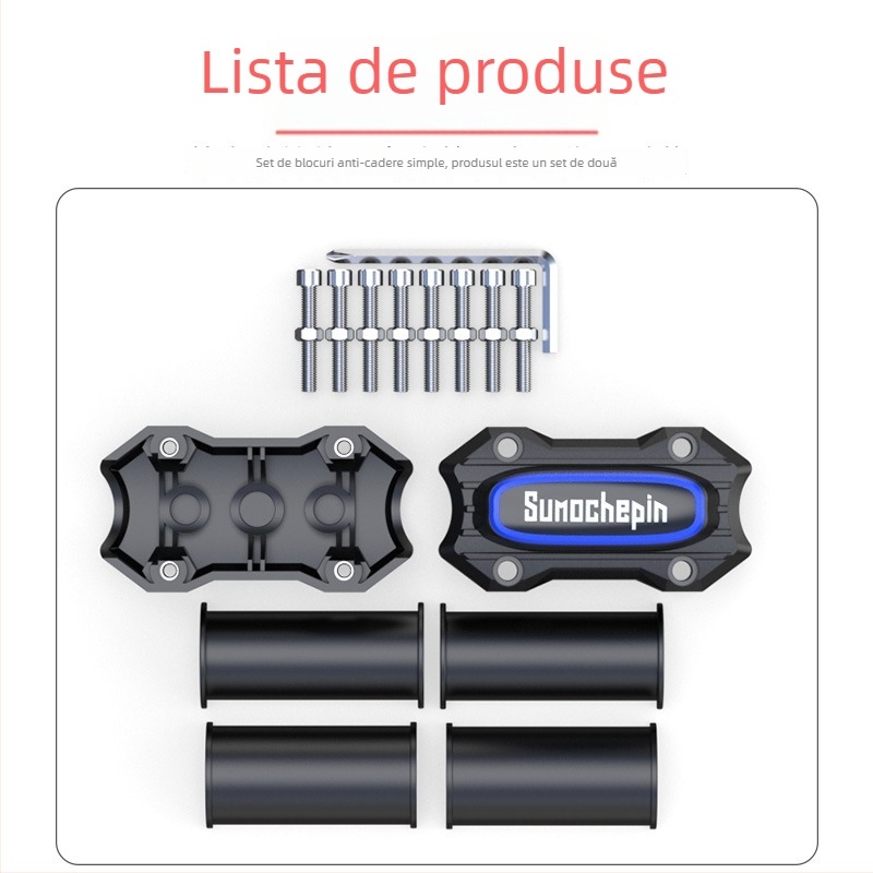 Tampon din cauciuc anti-coliziune pentru motociclete și vehicule electrice – bloc de protecție, marca Speed motorcycle products