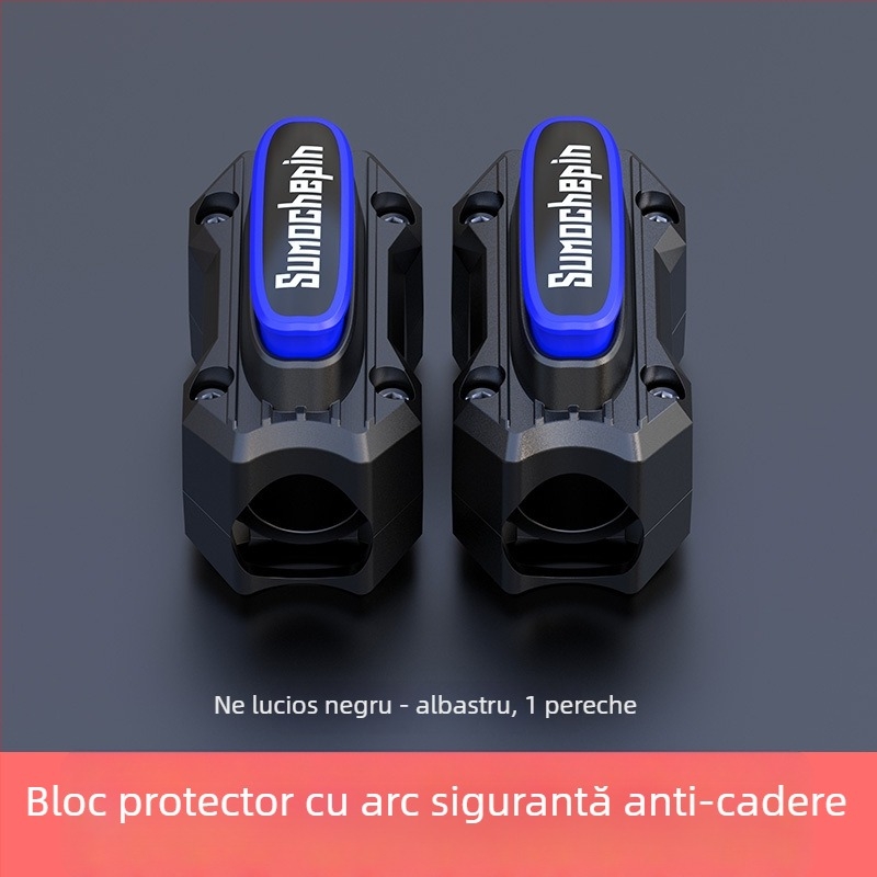 Tampon din cauciuc anti-coliziune pentru motociclete și vehicule electrice – bloc de protecție, marca Speed motorcycle products